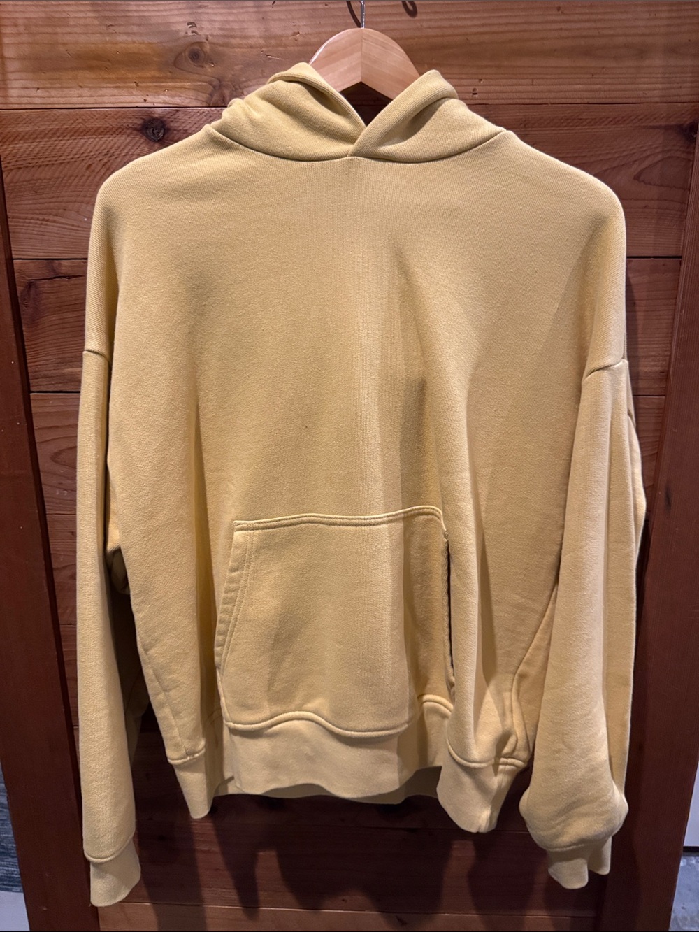 GAP Butter Yellow Hooded Sweatshirt